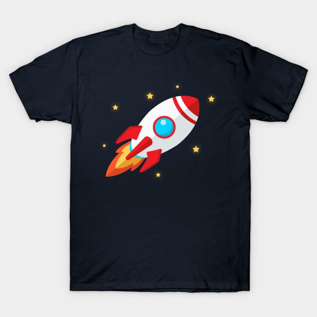 Rocket T-Shirt by themadesigns